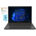 thumbnail image 1 of Lenovo ThinkPad T14 Home/Business Laptop (Intel  i7-1260P 12-Core, 14.0in 60Hz Wide UXGA (1920x1200), Intel Iris Xe, 24GB RAM, Win 10 Pro) with Microsoft 365 Personal , Hub, 1 of 7