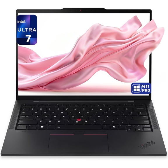 Lenovo ThinkPad T14s Gen 6 Laptop, Intel Ultra 7-255U, 16 GB LPDDR5x RAM, 1 TB PCIe SSD, 14" WUXGA (1920x1200) IPS Display, Integrated Intel Graphics, Backlit Keyboard, W11 Pro, Black