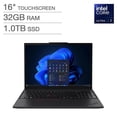 thumbnail image 1 of Lenovo ThinkPad T16 G4 16" WUXGA Touchscreen Laptop Core Ultra 7 255U Processor 32GB RAM 1TB SSD Windows 11 Pro Wi-Fi 6E, 1 of 6