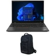thumbnail image 1 of Lenovo ThinkPad T16 Gen 1 Home/Business Laptop (Intel i5-1245U 10-Core, 16.0in 60Hz Touch Wide UXGA (1920x1200), Intel Iris Xe, 24GB RAM, 2TB PCIe SSD, Backlit KB, Win 11 Pro) with Atlas Backpack, 1 of 7