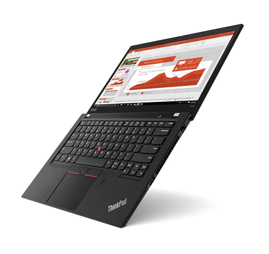 Lenovo ThinkPad T490 20N20032US 14" Notebook - 1920 X 1080 - Core i5 I5-8265U - 8 GB RAM - 256 GB SSD - Glossy Black - Windows 10 Pro 64-bit - Intel UHD Graphics 620 - in-Plane Switching (IPS) Te