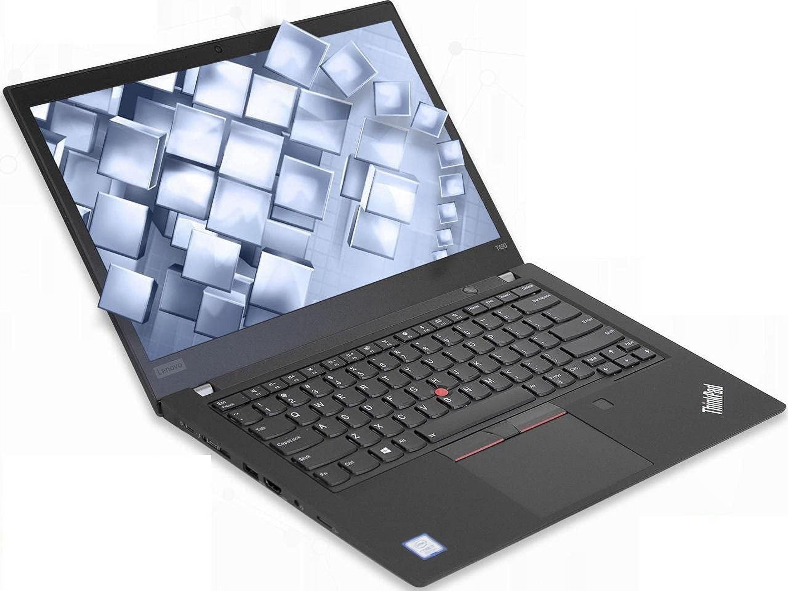 Lenovo ThinkPad T490 Laptop, 14" FHD Display, Intel Core i7-8565U Upto 4.6GHz, 8GB RAM, 2TB NVMe SSD, HDMI, Thunderbolt, Card Reader, Wi-Fi, Bluetooth, Windows 10 Pro