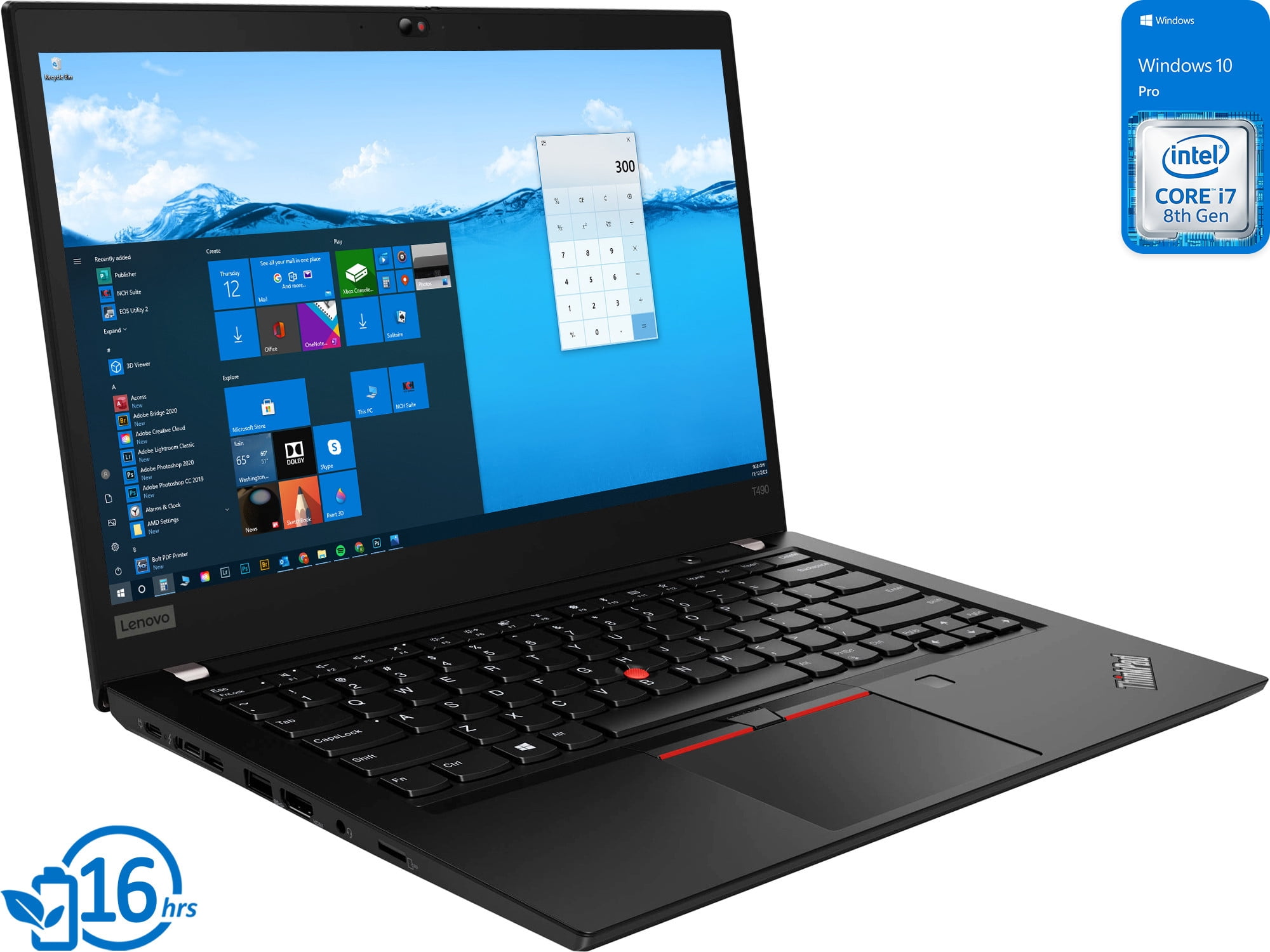 Lenovo ThinkPad T490 Notebook, 14 Lenovo ThinkPad T490 Notebook, 14