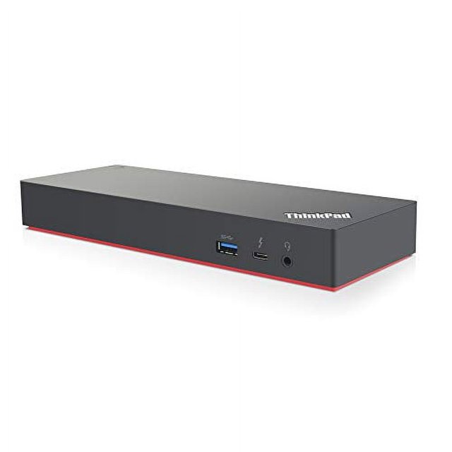 Thinkpad Monitor Extender Lenovo ThinkPad Thunderbolt 3 Dual Monitor Laptop Docking Station with ...