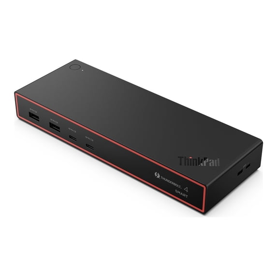 Lenovo ThinkPad Thunderbolt 4 Smart Dock Gen2 7500 - US - for Notebook, Display Screen, Monitor - Charging Capability - 135 W - Thunderbolt 4 - 4 Displays Supported - 8K @ 60Hz, 4K @ 144Hz - 7680 x...