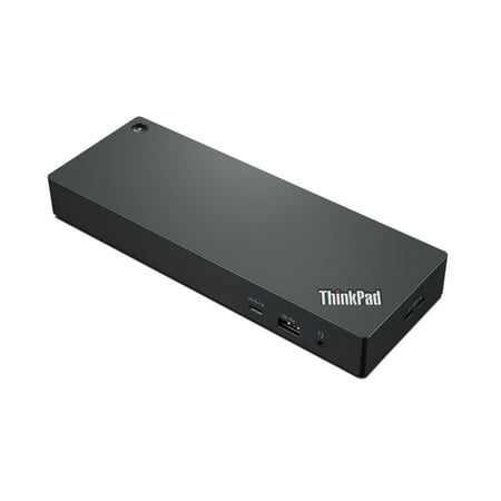 Lenovo - ThinkPad Universal Thunderbolt 4 Docking Station - Black