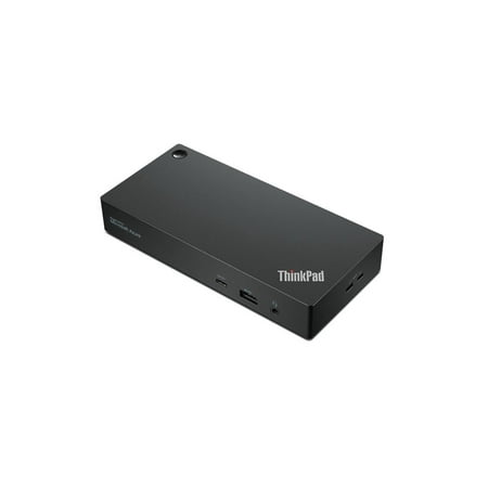 Lenovo - ThinkPad Universal USB-C Smart Docking Station - Black