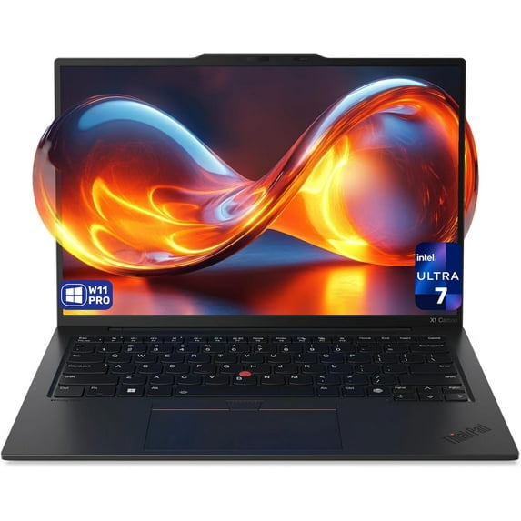 Lenovo ThinkPad X1 Carbon Gen 12 Laptop, Intel Ultra 7-155U, 32 GB LPDDR5x RAM, 4 TB PCIe SSD, 14" WUXGA (1920x1200) Display, Integrated Graphics, Backlit Keyboard, FP Reader, W11 Pro, Eclipse Black
