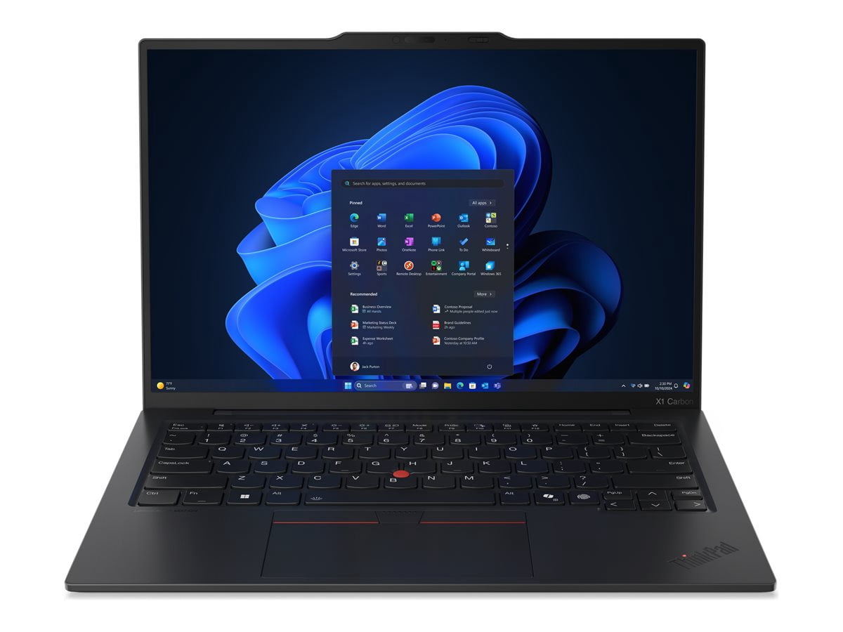 Lenovo ThinkPad 14.0" Intel Core Ultra 7 258V Intel Arc Graphics 140V 32GB Memory 512GB Storage Windows 11 Pro 21NS0014US