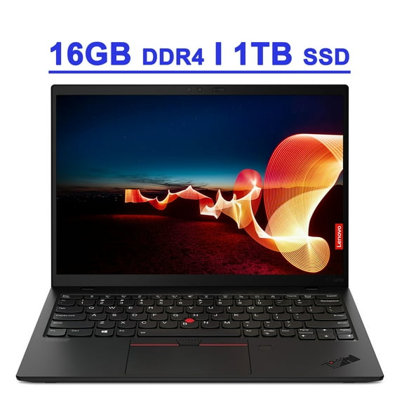 Lenovo ThinkPad X1 Nano 13 Premium Business Laptop 13” 2K Display (100% sRGB, 450 nits) 11th Gen Intel Quad-Core i7-1160G7 16GB DDR4 1TB SSD Fingerprint Backlit Thunderbolt WiFi6 Win10Pro