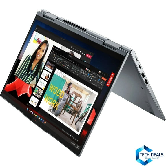 Pre-Owned Lenovo ThinkPad 14" Touchscreen 2-in-1 Laptop, Intel Core i7 i7-10610U, 512GB SSD, Windows 10 Pro, 20UB0015US