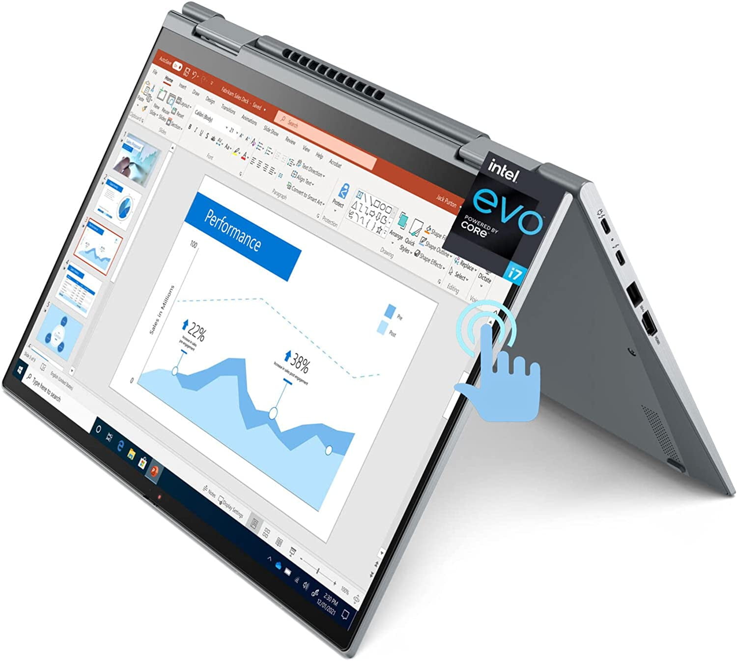 Lenovo ThinkPad X1 Yoga Gen 6, 2 in 1 Touch Laptop, " WUXGA IPS