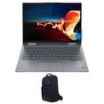 thumbnail image 1 of Lenovo ThinkPad X1 Yoga Gen 6 Home/Business 2-in-1 Laptop (Intel i7-1185G7 4-Core, 14.0in 60Hz Touch Wide UXGA (1920x1200), Intel Iris Xe, 32GB RAM, 2TB PCIe SSD, Win 11 Pro) with Atlas Backpack, 1 of 7