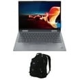thumbnail image 1 of Lenovo ThinkPad X1 Yoga Gen 6 Home/Business 2-in-1 Laptop (Intel i7-1185G7 4-Core, 14.0in 60Hz Touch Wide UXGA (1920x1200), Intel Iris Xe, 32GB RAM, Win 11 Pro) with Backpack, 1 of 7