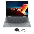 thumbnail image 1 of Lenovo ThinkPad X1 Yoga Gen 6 Home/Business 2-in-1 Laptop (Intel i7-1185G7 4-Core, 14.0in 60Hz Touch Wide UXGA (1920x1200), Intel Iris Xe, Win 11 Pro) with G5 Essential Dock, 1 of 7