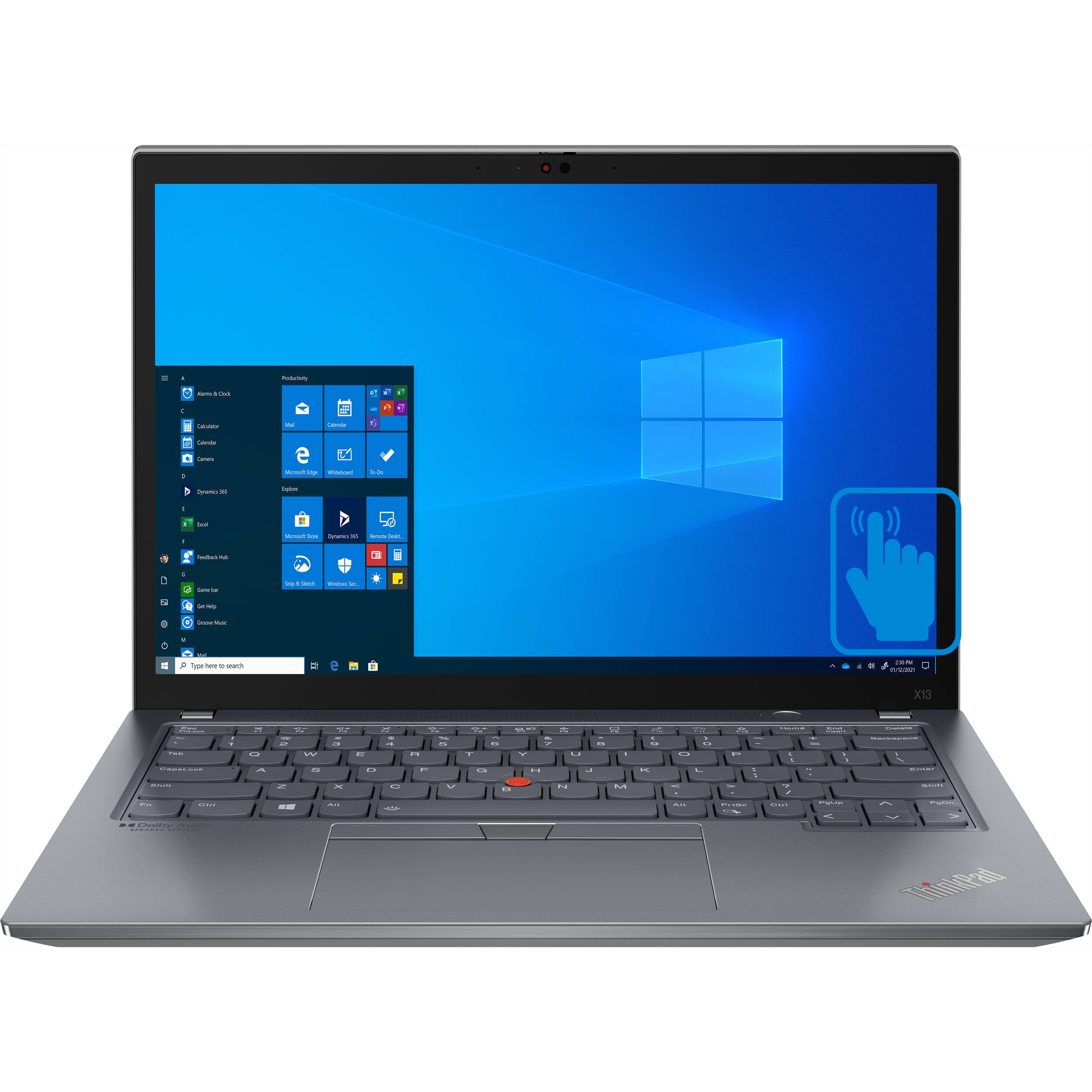 Restored Lenovo ThinkPad X13 Gen 2 Home/Business Laptop