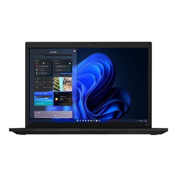 Lenovo ThinkPad X13 Gen 3 21BN - 180-degree hinge design - Intel Core i5 - 1250P / up to 4.4 GHz - vPro Enterprise - Win 10 Pro 64-bit (includes Win 11 Pro License) - Intel Iris Xe Graphics - 16 GB RAM - 512 GB SSD TCG Opal Encryption 2, NVMe - 13.3" IPS touchscreen 1920 x 1200 - Wi-Fi 6E - thunder black - kbd: US