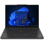 Lenovo ThinkPad X13s Gen 1 21BX0013US 13.3" Touchscreen Notebook - WUXGA - 1920 x 1200 - Qualcomm 3 GHz - 16 GB Total RAM - 16 GB On-board Memory - 256 GB SSD - Thunder Black - Qualcomm Snapdrago