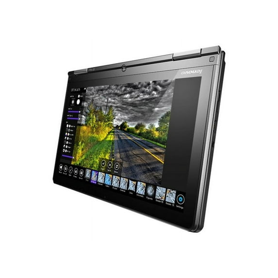 Lenovo ThinkPad Yoga 20CD - Ultrabook - Intel Core i5 - 4200U / up to 2.6 GHz - Win 8.1 Pro 64-bit - HD Graphics 4400 - 8 GB RAM - 128 GB SSD - 12.5" IPS touchscreen 1920 x 1080 (Full HD) - Wi-Fi 5