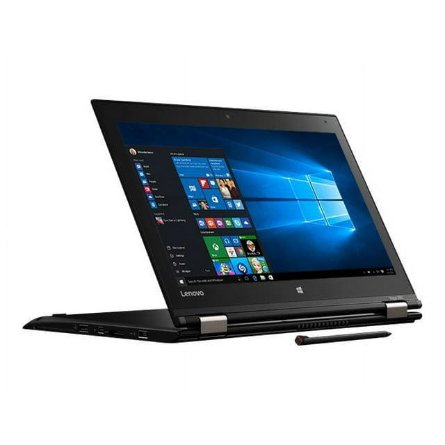 Lenovo ThinkPad Yoga 260 20FD - Ultrabook - Intel Core i5 - 6200U / up to 2.8 GHz - Win 10 Pro 64-bit - HD Graphics 520 - 8 GB RAM - 256 GB SSD TCG Opal Encryption 2 - 12.5" IPS touchscreen 1920 x 1080 (Full HD) - Wi-Fi 5 - midnight black - kbd: US