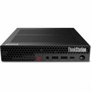 Lenovo ThinkStation P3 Gen 2 30K50057US Workstation - 1 x Intel Core Ultra 7 265 - 16 GB - 512 GB SSD - Tiny - Black - Intel Q870 Chip - Windows 11 Pro - 1 x NVIDIA RTX A400 4 GB GDDR6 Graphics - N...