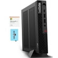 thumbnail image 1 of Lenovo ThinkStation P3 Tiny Business Mini Desktop (Intel i7-13700T 16-Core, NVIDIA T1000, 64GB DDR5 4800MHz RAM, 512GB PCIe SSD, Wifi, USB 3.2, Win 11 Pro) with Microsoft 365 Personal , Dockztorm Hub, 1 of 7