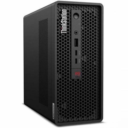 Lenovo ThinkStation P3 Ultra Gen 2 30J50033US Workstation - 1 x Intel Core Ultra 9 2nd Gen 285 - vPro Technology - 32 GB - 1 TB SSD - Small Form Factor - Black - Intel W880 Chip - Windows 11 Pro - ...