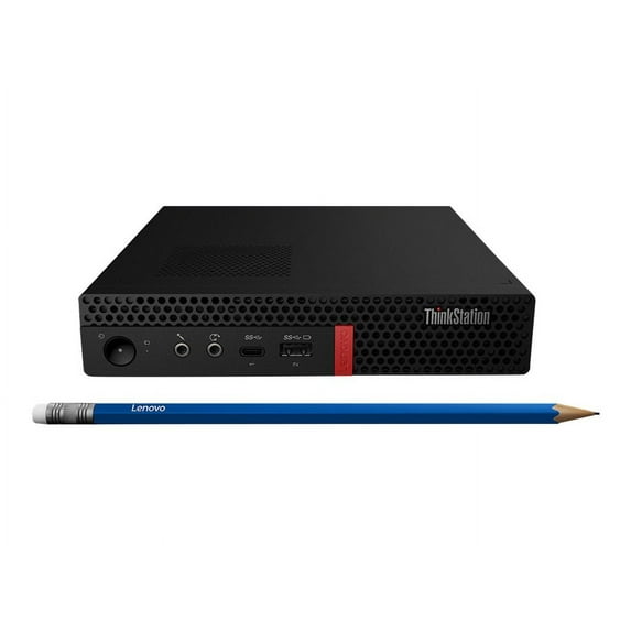 Lenovo ThinkStation P330 30CF - Tiny 1 x Core i5 9400T / up to 3.4 GHz - RAM 16 GB - SSD 512 GB - TCG Opal Encryption - Quadro P1000  - Gigabit Ethernet - Win 10 Pro 64-bit - monitor: none - keyboard: US