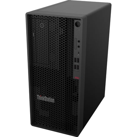 Lenovo ThinkStation P340 Desktop Towers Computer, Intel Core i7, 32GB RAM, 1TB SSD, DVD-Writer, Windows 10, Black, 30DH00JCUS