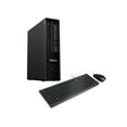 thumbnail image 1 of Lenovo ThinkStation P340 SFF Business Mini Desktop (Intel i7-10700 8-Core, 16GB RAM, 512GB PCIe SSD + 2TB HDD (3.5), T1000 4GB, RJ-45, Display Port, SD Card, Black, Win 10 Pro), 1 of 7