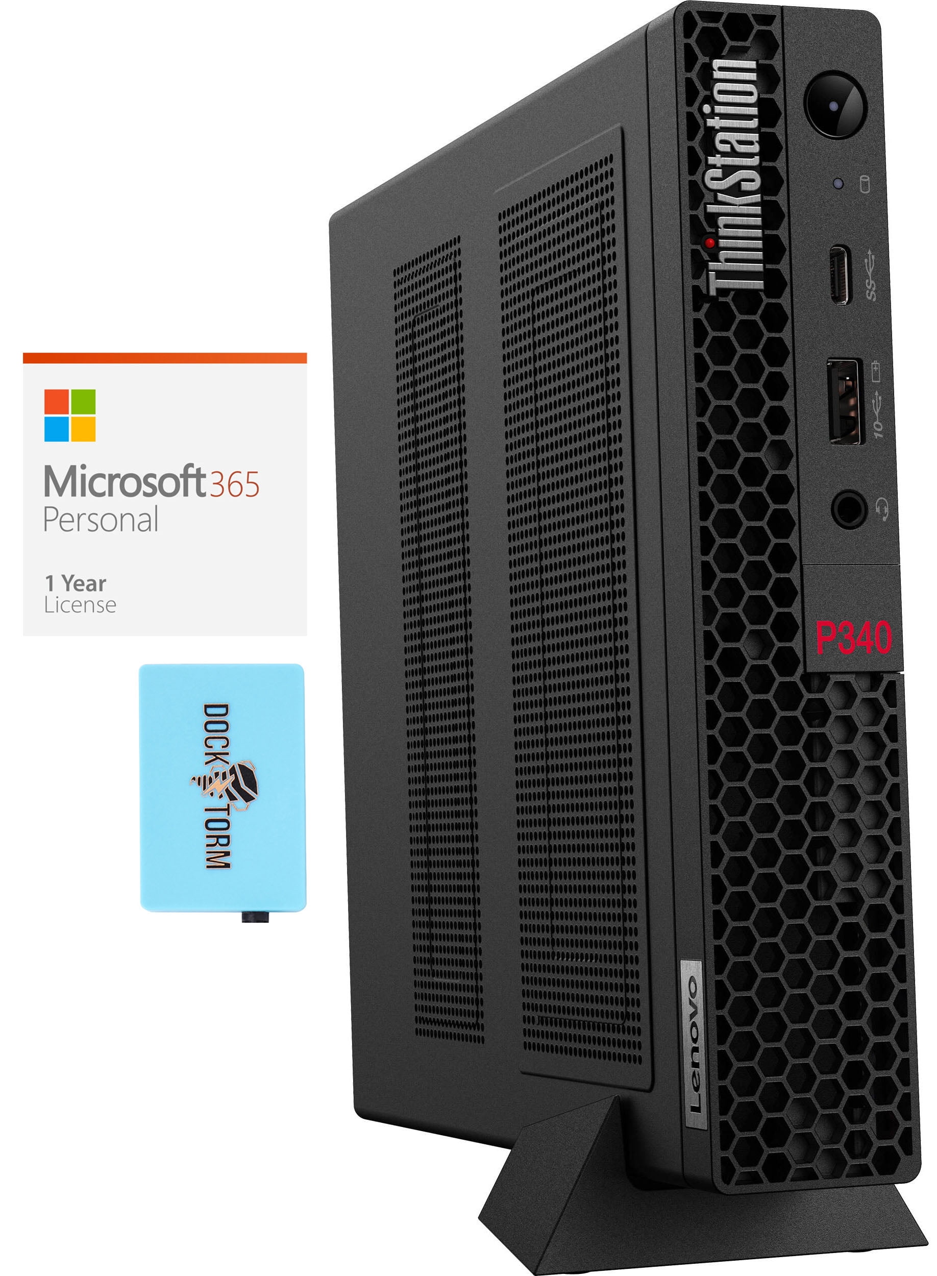 Lenovo ThinkStation P340 Tiny Home & Business Mini Desktop (Intel