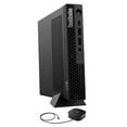 thumbnail image 1 of Lenovo ThinkStation P360 Tiny Business Mini Desktop (Intel i7-12700T 12-Core, NVIDIA T400, 16GB DDR5 4800MHz RAM, 2x2TB PCIe SSD RAID 0  (4TB), Win 11 Pro) with G2 Universal Dock, 1 of 7