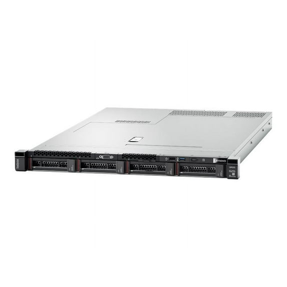 Lenovo ThinkSystem SR530 7X08 - Server - rack-mountable 1U - 2-way - 1 x Xeon Silver 4116 / up to 3 GHz - RAM 32 GB - SAS - hot-swap 3.5" bay(s) - no HDD - Matrox G200 - Gigabit Ethernet - no OS - monitor: none - TopSeller
