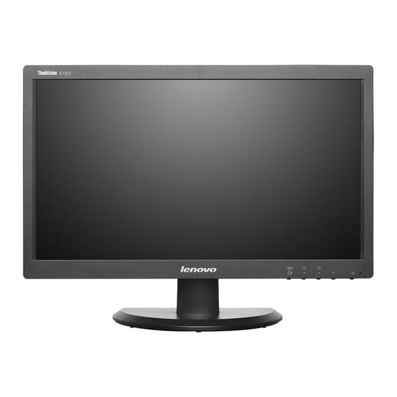 Lenovo ThinkVision E1922 - LED monitor - 18.5" - 1366 x 768 @ 60 Hz - TN - 250 cd/m�� - 1000:1 - 5 ms - business black