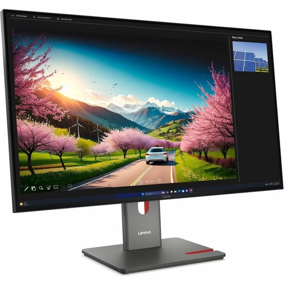 Lenovo ThinkVision P32UD-40 32" Class 4K UHD LED Monitor - 16:9 - Raven Black - 31.5" Viewable - In-plane Switching (IPS) Technology - WLED Backlight - 3840 x 2160 - 1.07 Billion Colors - 350 Nit -...