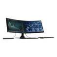 thumbnail image 1 of Lenovo ThinkVision P44w-10 - LED monitor - 43.4" - 3840 x 1200 @ 144 Hz - VA - 450 cd/m�� - 3000:1 - 4 ms - 2xHDMI, DisplayPort, 2xUSB-C - black - for ThinkBook 14; ThinkCentre M715q (2nd Gen); M75; ThinkPad E14; E15; L13 Yoga; T490; X390, 1 of 10