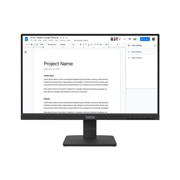 ThinkVision S22-4e 21.5 inch Monitor