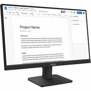 Lenovo ThinkVision S22-4e 22" Class Full HD LED Monitor, 169, Raven Black