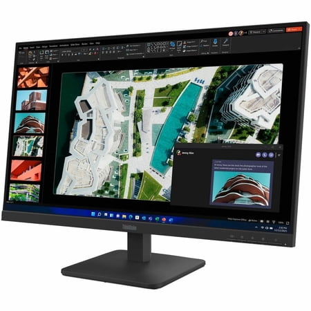 Lenovo ThinkVision S27-4e 27" Class Full HD LED Monitor - 16:9 - Raven Black - 27" Viewable - In-plane Switching (IPS) Technology - WLED Backlight - 1920 x 1080 - 16.7 Million Colors - 300 Nit - 4 ...