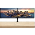 thumbnail image 1 of Lenovo ThinkVision T24i 23.8in 1920 x 1080 FHD IPS WLED-Backlit LCD 2-Pack Raven Black Monitor Bundle with HDMI, VGA, DisplayPort, USB Hub, Fully Adjustable Desk Mount Monitor Stand, 1 of 6