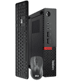 thumbnail image 1 of Lenovo Thinkcentre M910Q Tiny Form Desktop Computer PC, 3.20 GHz Intel i5 Quad Core Gen 6, 8GB DDR4 RAM, 240GB SSD Hard Drive, Windows 11 Professional 64Bit, 1 of 8