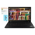thumbnail image 1 of Lenovo Thinkpad T15 Gen 2 Home/Business Laptop (Intel i7-1165G7 4-Core, 15.6in 60Hz Full HD (1920x1080), Intel Iris Xe, 24GB RAM, 2TB PCIe SSD, Wifi, Win 11 Pro) with Microsoft 365 Personal , Hub, 1 of 7