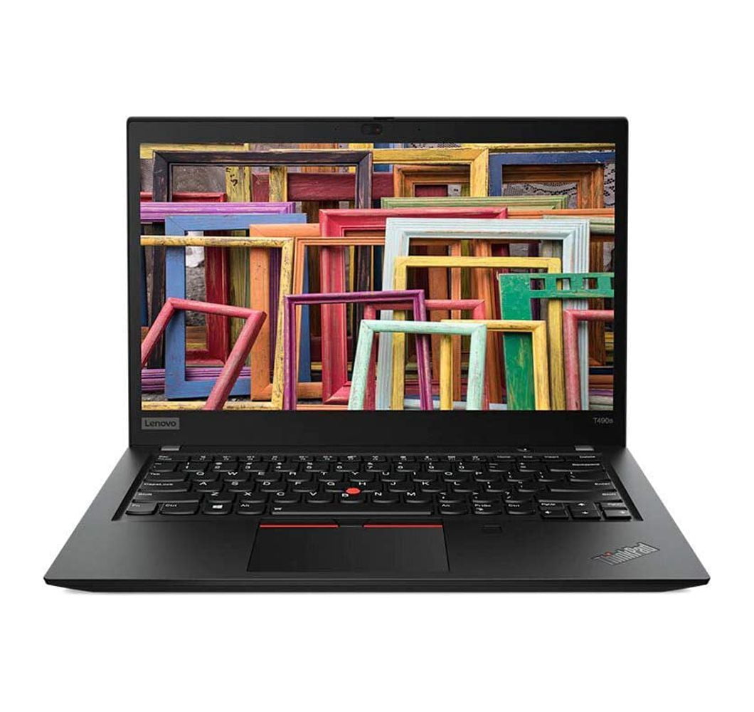 Lenovo Thinkpad T490s Laptop (20NX-002JUS) Intel Core i7-8565U, 8GB RAM, 256GB SSD, Intel UHD Graphics 620, 14-inch FHD (1920x1080) IPS Multi-Touch Screen, Backlit KB, Fingerprint, Win10 Pro64