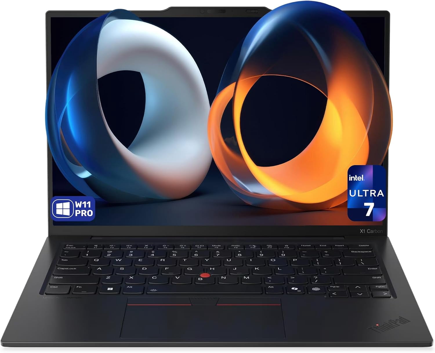 Lenovo Thinkpad X1 Carbon Gen 13 Aura Edition Laptop, Intel Ultra 7-265U, 32 GB LPDDR5x RAM, 1 TB PCIe SSD, 14" WUXGA (1920x1200) Display, Integrated Intel Graphics, Backlit Keyboard, W11 Pro, Black
