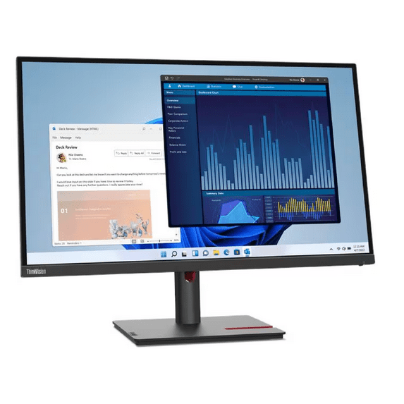 Lenovo Thinkvision T27P-30 27" Monitor 3840x2160 1HDMI 5USB 1DP 350Nit 60Hz 4ms