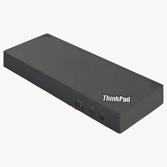 Lenovo USA ThinkPad Thunderbolt 3 Dock Gen 2 135W (40AN0135US) Dual UHD 4K Display Capability, 2 HDMI, 2 DP, USB-C, USB 3.1, Black