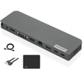 thumbnail image 1 of Lenovo USB-C Mini Docking Station For Notebook, 40AU0065US Iron Gray, with 5AVE 3Pc Accessories, 1 of 5