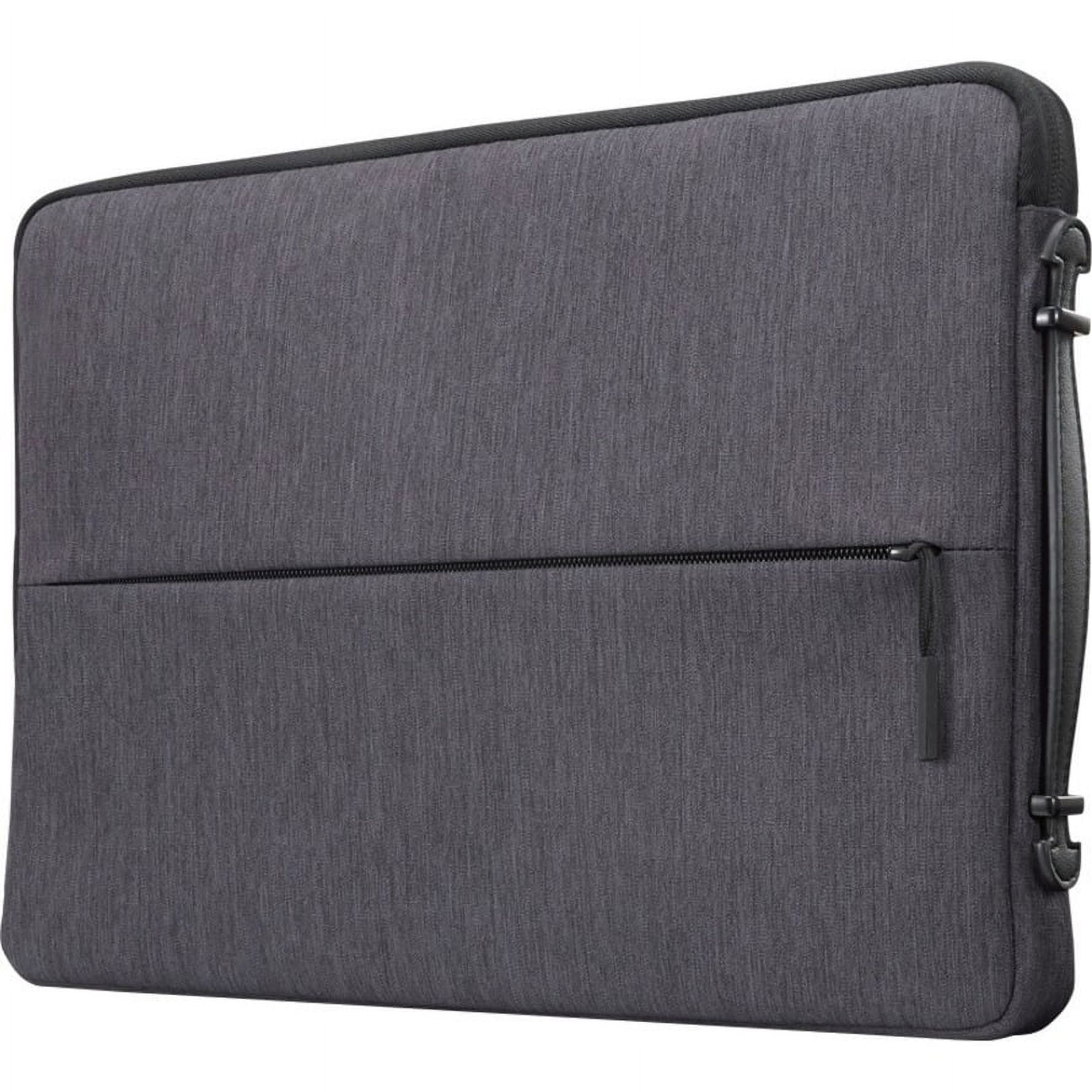 Lenovo Urban Carrying Case (Sleeve) for 14" Notebook - Charcoal Gray - Water Resistant, Drop Resistant, Scratch Resistant, Anti-slip - Polyester Fabric Body - 10" Height x 14.7" Width x 1.2" Depth