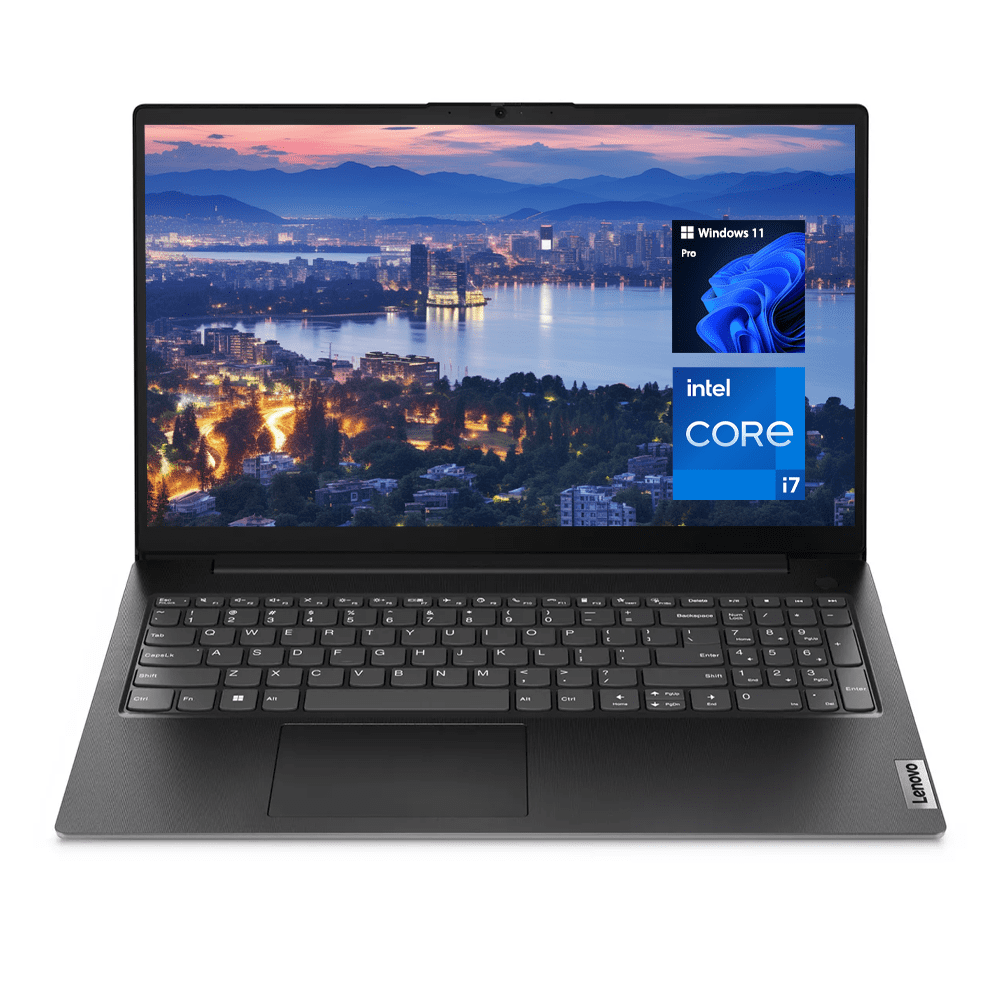 Lenovo Notebook, V15 G4, Display Laptop 15.6 Full HD, CPU Intel Core i7 di 13th Generazione, 16GB Ram DDR4, 512GB SSD NVMe, Windows 11 Pro, Libre Office, Portatile Pronto All'Uso