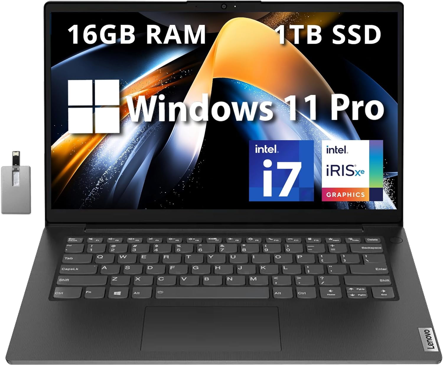 【Lenovo V14 G3 AMN】Windows 11 pro Lenovo V14 G3 14″ Laptop, 12th Gen Intel i7, 40GB RAM, 2TB SSD